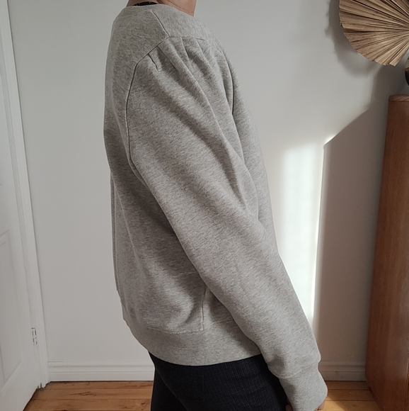 J. Crew Gray Sweater with Moon and Stars - Picture 4 of 8